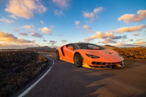 Super exotic car
